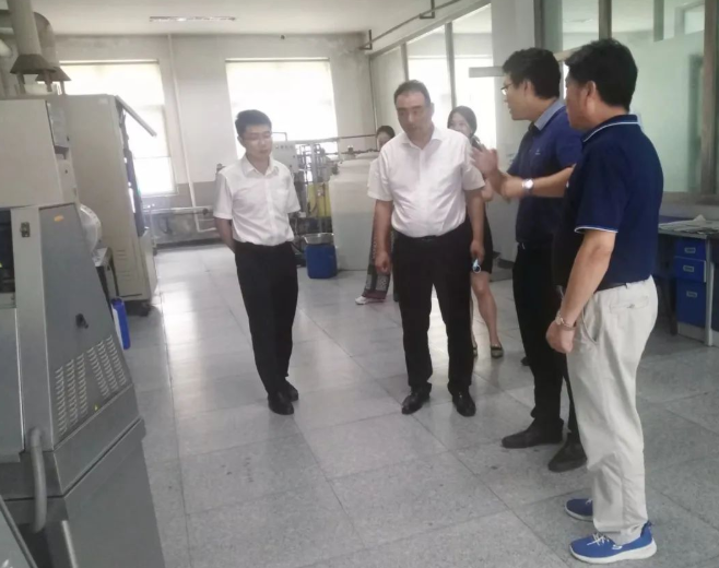 中化学科学技术研究有限公司、中国石化工业联合会到天罡兴泰孵化基地交流考察