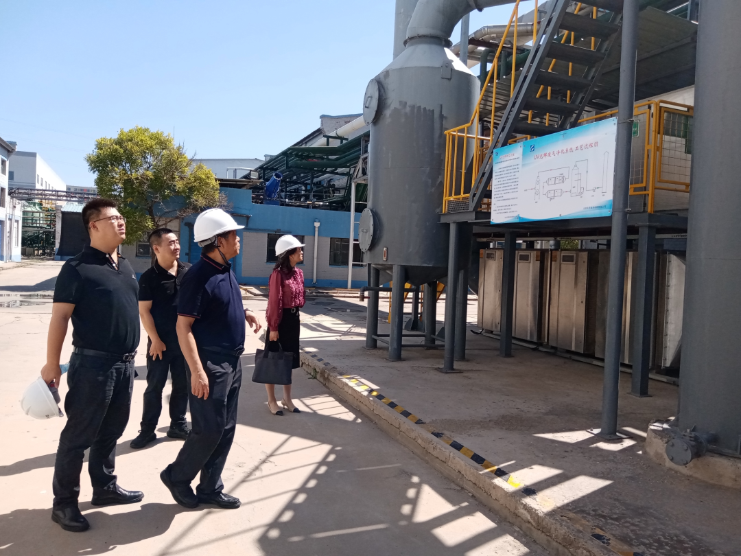 黄山市徽州区副区长程丽群一行赴天罡集团调研考察